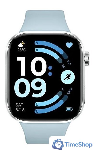 Умные часы Xiaomi Redmi Watch 6 M2523W1 (голубой, международная версия) - Изображение №4 — Интернет-магазин Time-Shop