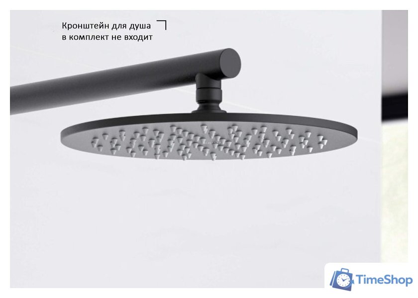 Верхний душ Aquatek AQ2077MB (черный матовый) - Изображение №4 — Интернет-магазин Time-Shop