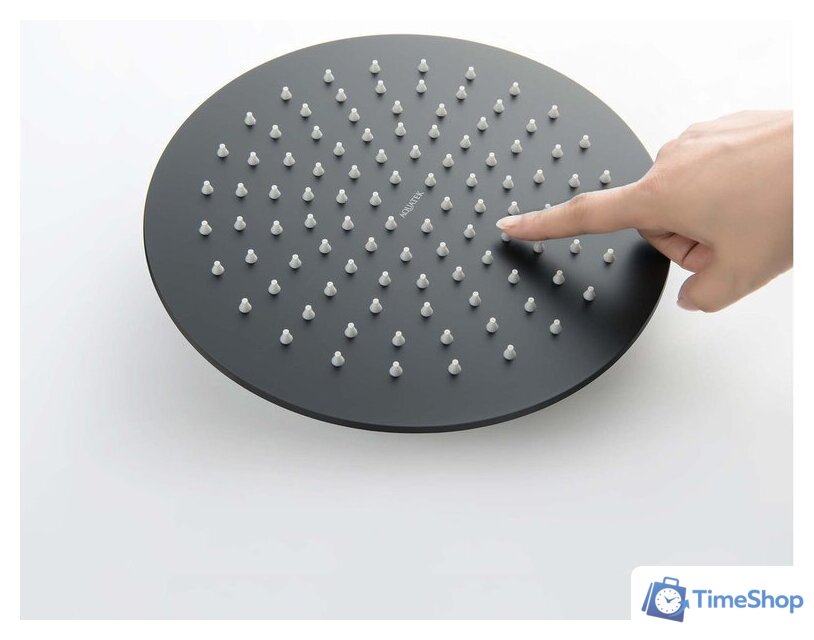 Верхний душ Aquatek AQ2077MB (черный матовый) - Изображение №6 — Интернет-магазин Time-Shop