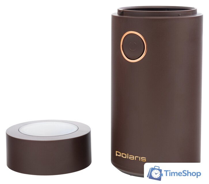 Электрическая кофемолка Polaris PCG 2014 (коричневый) - Изображение №3 — Интернет-магазин Time-Shop