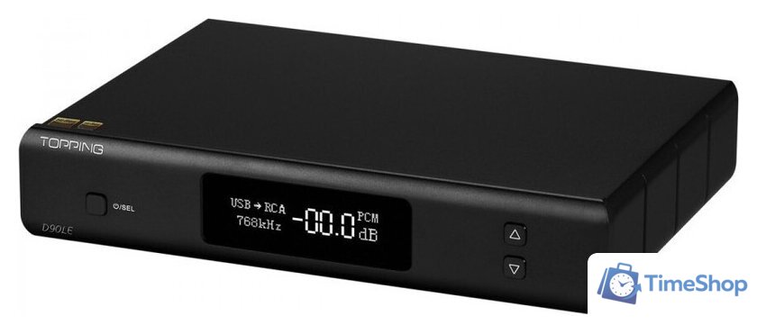 Цифро-аналоговый преобразователь Topping D90LE (черный) - Изображение №3 — Интернет-магазин Time-Shop