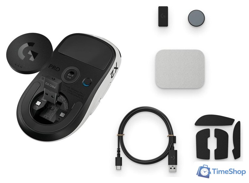 Игровая мышь Logitech Pro X2 Superstrike (серый/черный) - Изображение №3 — Интернет-магазин Time-Shop