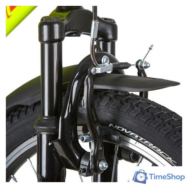 Детский велосипед Novatrack Shark 20 2020 20SS1V.SHARK.GN20 (зеленый) - Изображение №3 — Интернет-магазин Time-Shop