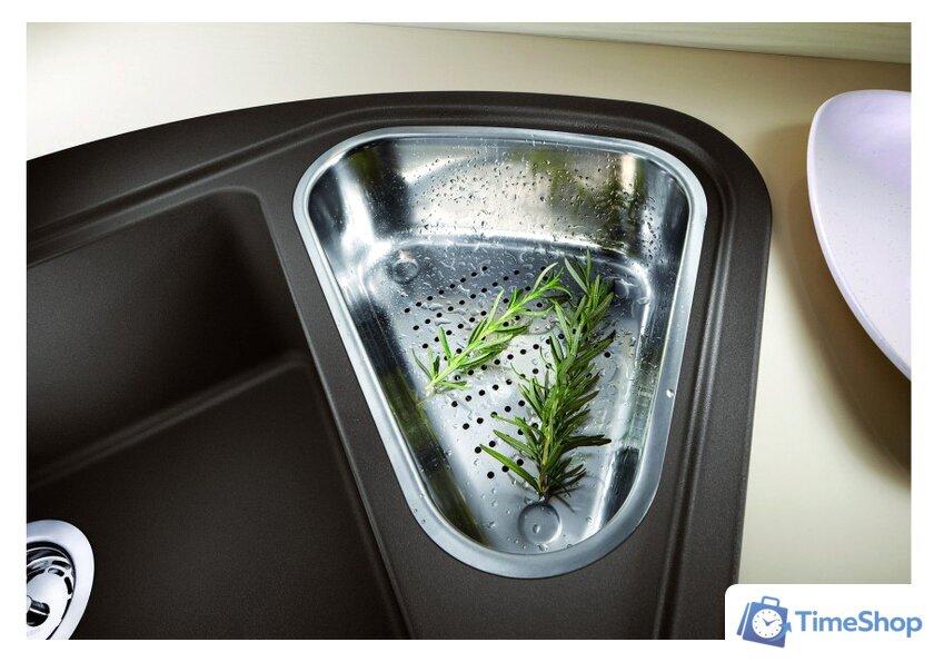 Кухонная мойка Blanco Delta II (серый беж) - Изображение №3 — Интернет-магазин Time-Shop