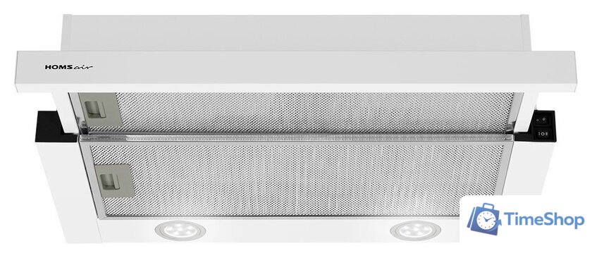 Кухонная вытяжка HOMSair Flat 60 (белый) - Изображение №4 — Интернет-магазин Time-Shop