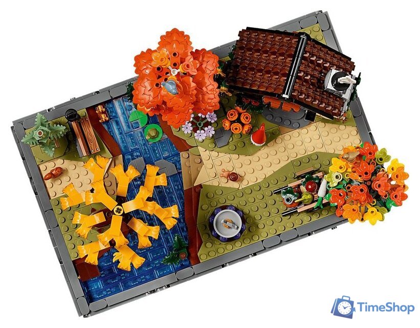 Конструктор LEGO Icons 11372 Осенний сад у коттеджа - Изображение №4 — Интернет-магазин Time-Shop