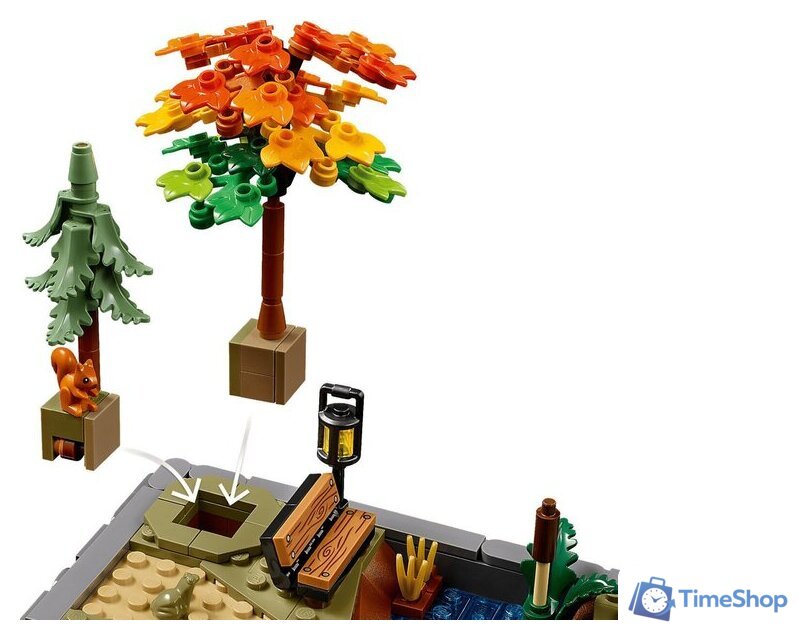 Конструктор LEGO Icons 11372 Осенний сад у коттеджа - Изображение №6 — Интернет-магазин Time-Shop