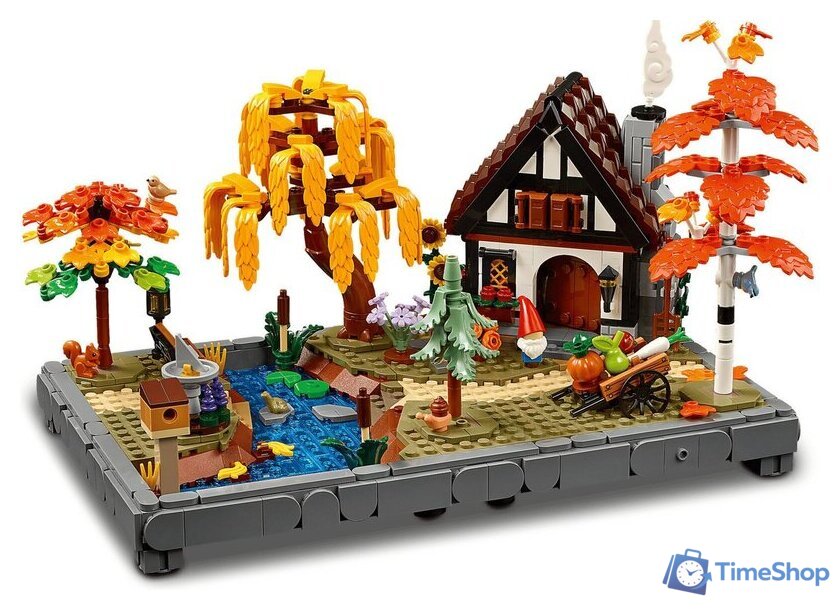 Конструктор LEGO Icons 11372 Осенний сад у коттеджа - Изображение №8 — Интернет-магазин Time-Shop