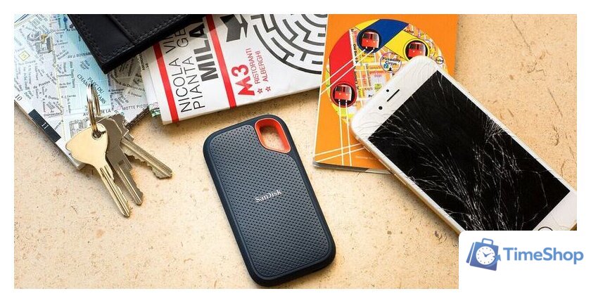 Внешний накопитель SanDisk Extreme V2 SDSSDE61-1T00-G25 1TB - Изображение №5 — Интернет-магазин Time-Shop