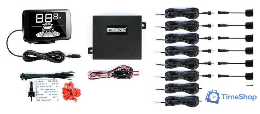 Парковочный радар ParkMaster 238 (черный) - Изображение №2 — Интернет-магазин Time-Shop