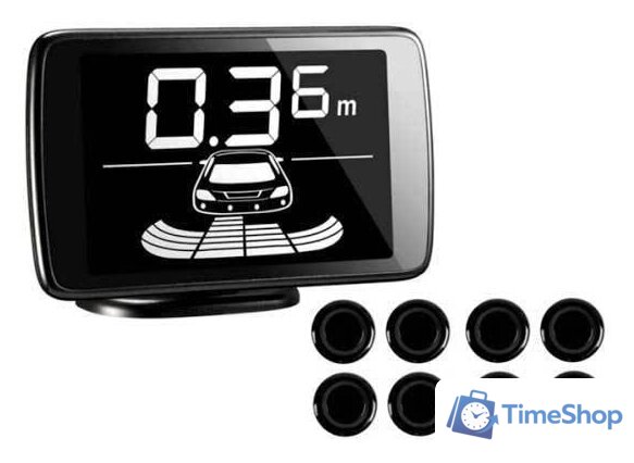 Парковочный радар ParkMaster 238 (черный) - Изображение №1 — Интернет-магазин Time-Shop