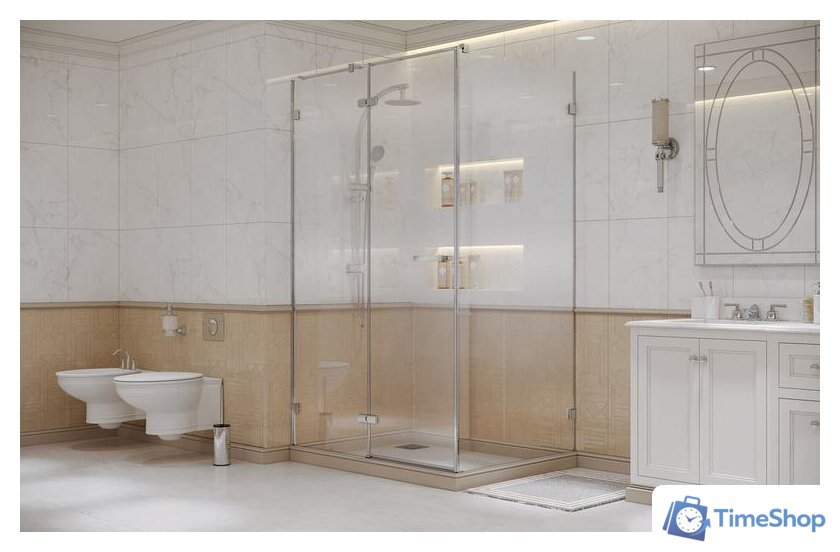 Душевой уголок Ambassador Abner 10011103L 120х80 - Изображение №2 — Интернет-магазин Time-Shop