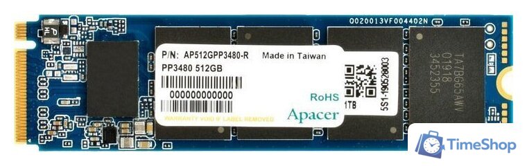 SSD Apacer PP3480 512GB AP512GPP3480-R - Изображение №1 — Интернет-магазин Time-Shop
