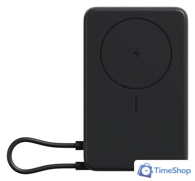 Внешний аккумулятор Xiaomi Magnetic Power Bank with Built-in Stand WPB1007Z 10000mAh (черный, международная версия) - Изображение №1 — Интернет-магазин Time-Shop