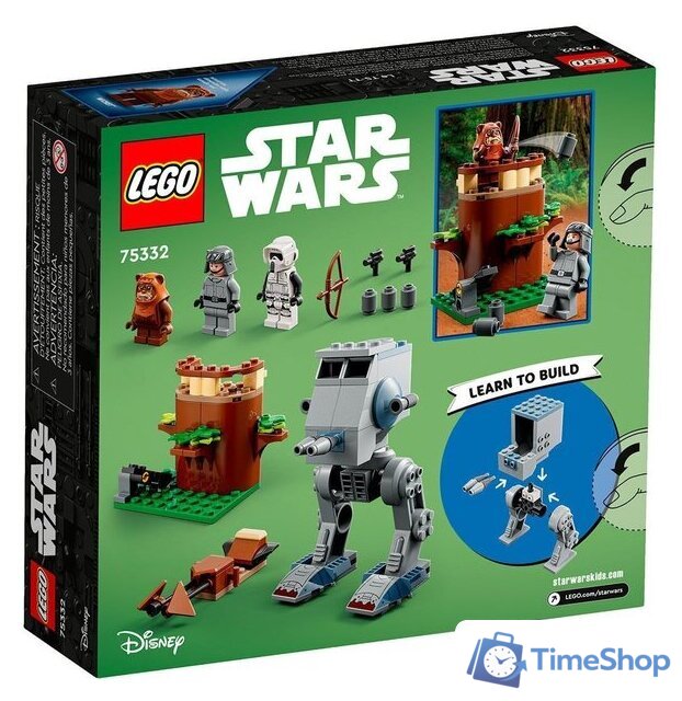 Конструктор LEGO Star Wars 75332 Шагоход AT-ST - Изображение №3 — Интернет-магазин Time-Shop