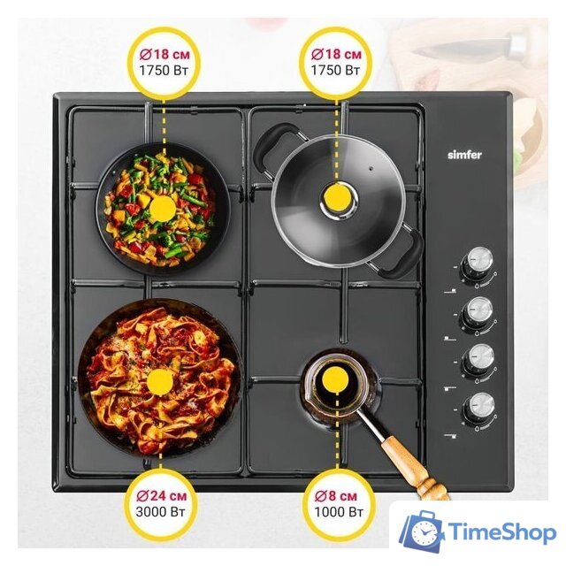 Варочная панель Simfer H60Q40B440 - Изображение №9 — Интернет-магазин Time-Shop
