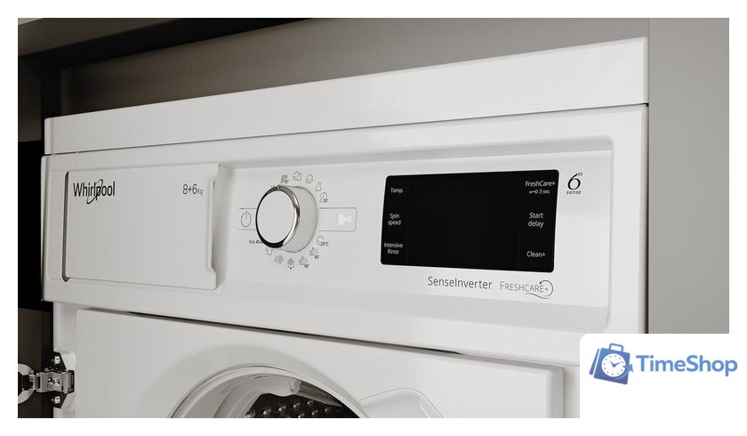 Стирально-сушильная машина Whirlpool BI WDWG 861485 EU - Изображение №8 — Интернет-магазин Time-Shop