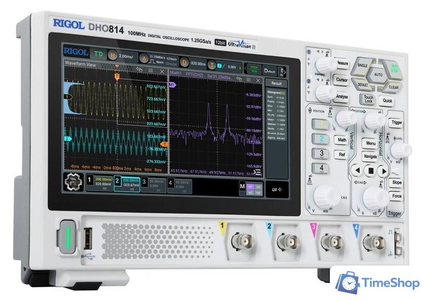 Осциллограф Rigol DHO804 - Изображение №1 — Интернет-магазин Time-Shop