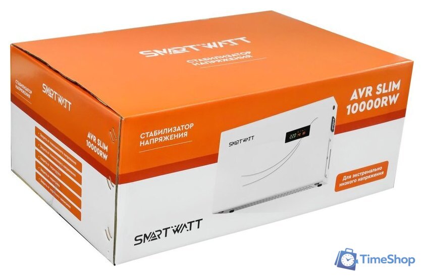 Стабилизатор напряжения SmartWatt AVR SLIM 10000RW - Изображение №10 — Интернет-магазин Time-Shop