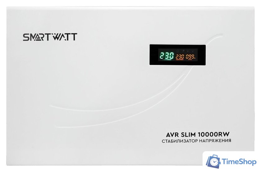Стабилизатор напряжения SmartWatt AVR SLIM 10000RW - Изображение №1 — Интернет-магазин Time-Shop