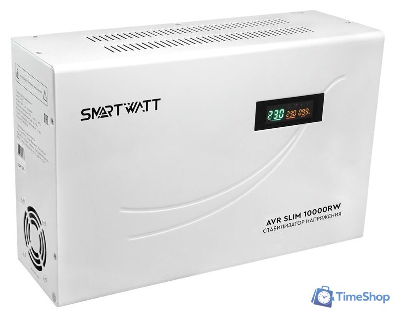 Стабилизатор напряжения SmartWatt AVR SLIM 10000RW - Изображение №2 — Интернет-магазин Time-Shop