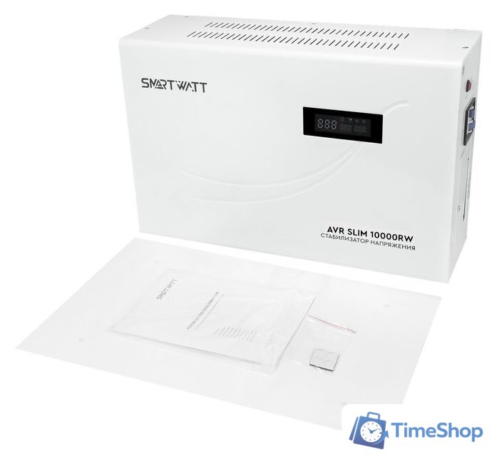 Стабилизатор напряжения SmartWatt AVR SLIM 10000RW - Изображение №9 — Интернет-магазин Time-Shop