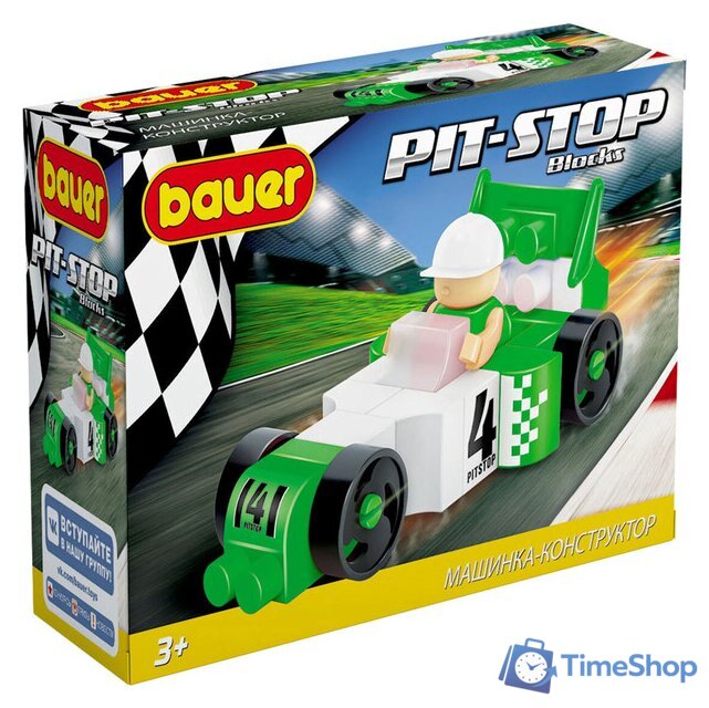 Конструктор Bauer Pit Stop 810 Гоночная машина - Изображение №1 — Интернет-магазин Time-Shop