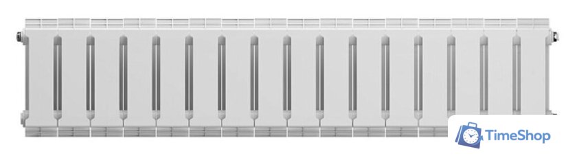 Биметаллический радиатор Royal Thermo PianoForte 200 Bianco Traffico (16 секций) - Изображение №3 — Интернет-магазин Time-Shop