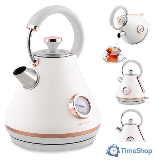 Электрический чайник Berdsen BD-701 (белый) - Изображение №1 — Интернет-магазин Time-Shop