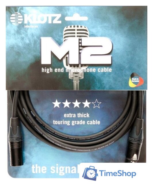 Кабель Klotz M2FM1-0500 (5 м) - Изображение №3 — Интернет-магазин Time-Shop