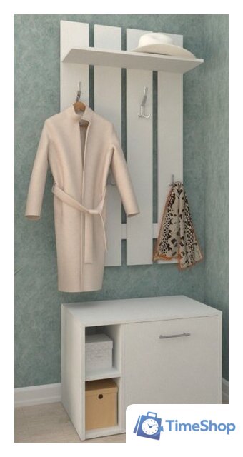 Стенка Кортекс-мебель Лара СП3 (белый) - Изображение №2 — Интернет-магазин Time-Shop