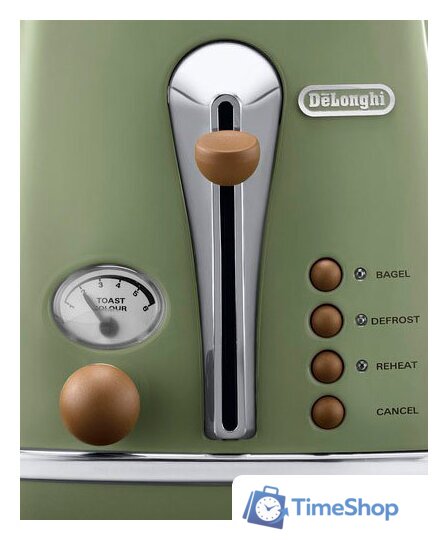 Тостер DeLonghi CTOV 2103.GR - Изображение №8 — Интернет-магазин Time-Shop