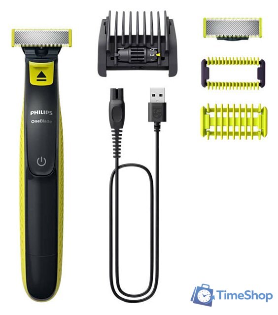 Универсальный триммер Philips OneBlade Face + Body QP2824/20 - Изображение №1 — Интернет-магазин Time-Shop