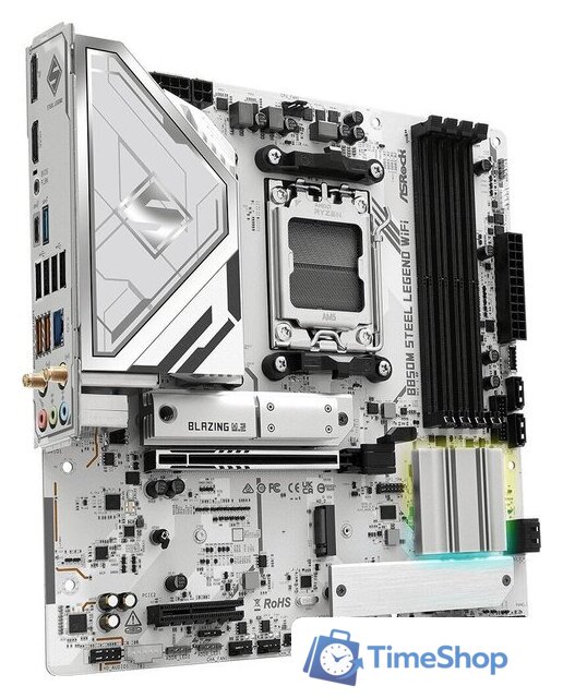 Материнская плата ASRock B850M Steel Legend WiFi - Изображение №3 — Интернет-магазин Time-Shop