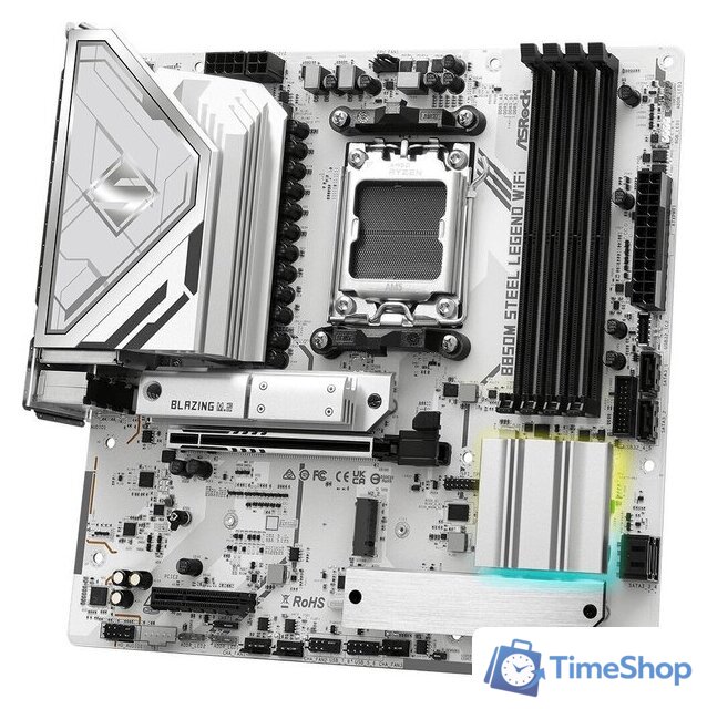 Материнская плата ASRock B850M Steel Legend WiFi - Изображение №4 — Интернет-магазин Time-Shop