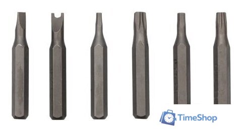 Набор отвертка с битами Kranz KR-12-4753 (25 предметов) - Изображение №6 — Интернет-магазин Time-Shop
