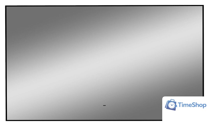  Континент Зеркало Amer Led 120x70 (с бесконтактным сенсором, черный, нейтральная подсветка) - Изображение №2 — Интернет-магазин Time-Shop