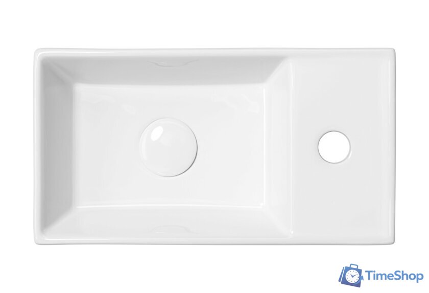 Умывальник Uptrend Fika (глянцевый белый) - Изображение №2 — Интернет-магазин Time-Shop