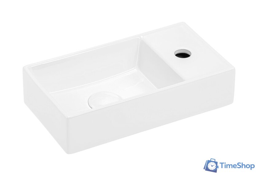 Умывальник Uptrend Fika (глянцевый белый) - Изображение №3 — Интернет-магазин Time-Shop