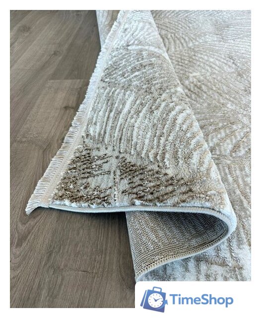 Ковер для жилой комнаты Radjab Carpet Марсель NP 425 Прямоугольник 11541RK (1.6x3, Cream) - Изображение №3 — Интернет-магазин Time-Shop