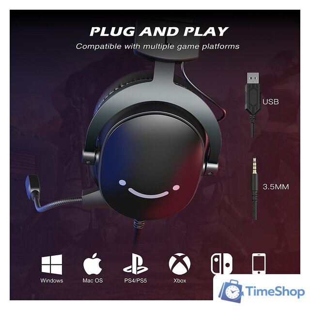 Наушники FIFINE H9 (черный) - Изображение №6 — Интернет-магазин Time-Shop