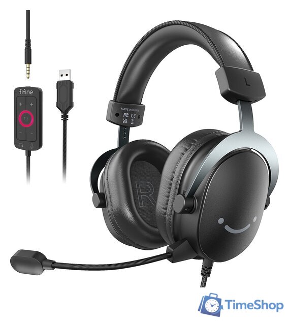 Наушники FIFINE H9 (черный) - Изображение №1 — Интернет-магазин Time-Shop