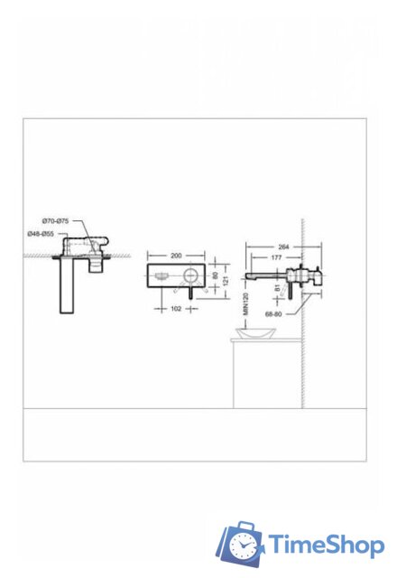 Скрытый механизм Bravat D968K-ENG - Изображение №2 — Интернет-магазин Time-Shop