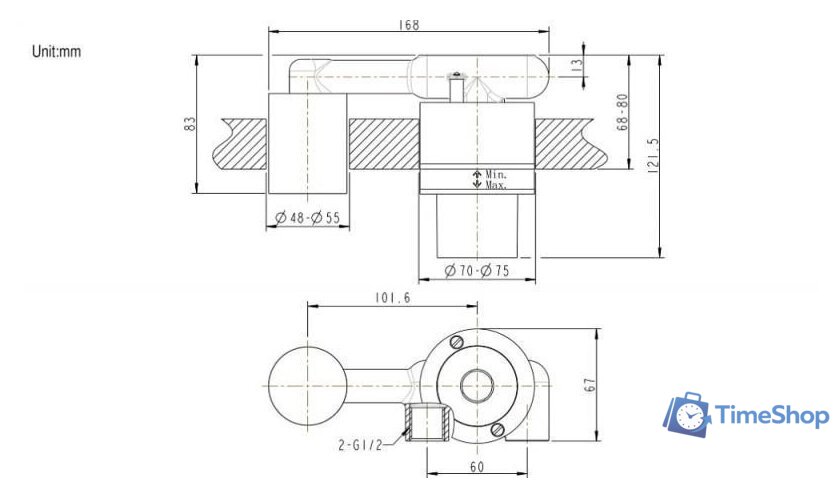 Скрытый механизм Bravat D968K-ENG - Изображение №4 — Интернет-магазин Time-Shop