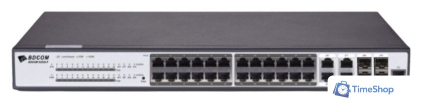Управляемый коммутатор 3-го уровня BDCOM S2528-P - Изображение №1 — Интернет-магазин Time-Shop