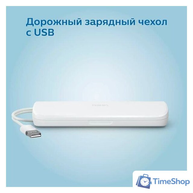 Электрическая зубная щетка Philips 3100 series HX3673/11 - Изображение №8 — Интернет-магазин Time-Shop