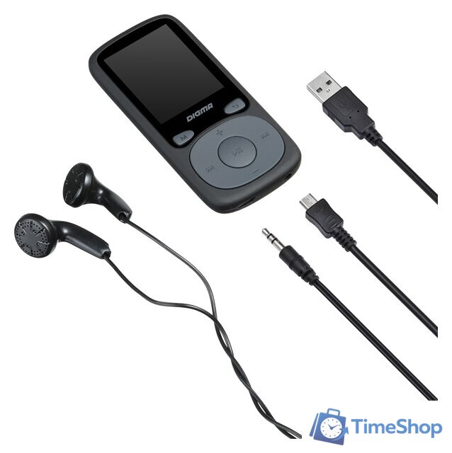 Плеер MP3 Digma B4 8GB (черный) - Изображение №7 — Интернет-магазин Time-Shop