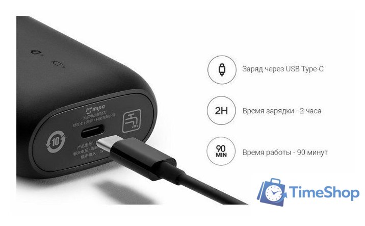 Электробритва Xiaomi Mijia Electric Shaver S100 - Изображение №15 — Интернет-магазин Time-Shop