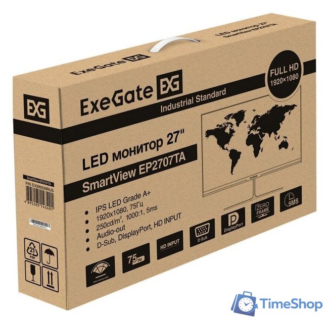 Монитор ExeGate SmartView EP2707TA EX295529RUS - Изображение №9 — Интернет-магазин Time-Shop