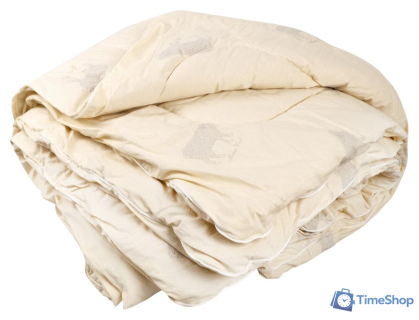 Одеяло Смиловичские одеяла Облегченное Стеганое шерстяное 17.205 С (205x172) - Изображение №1 — Интернет-магазин Time-Shop